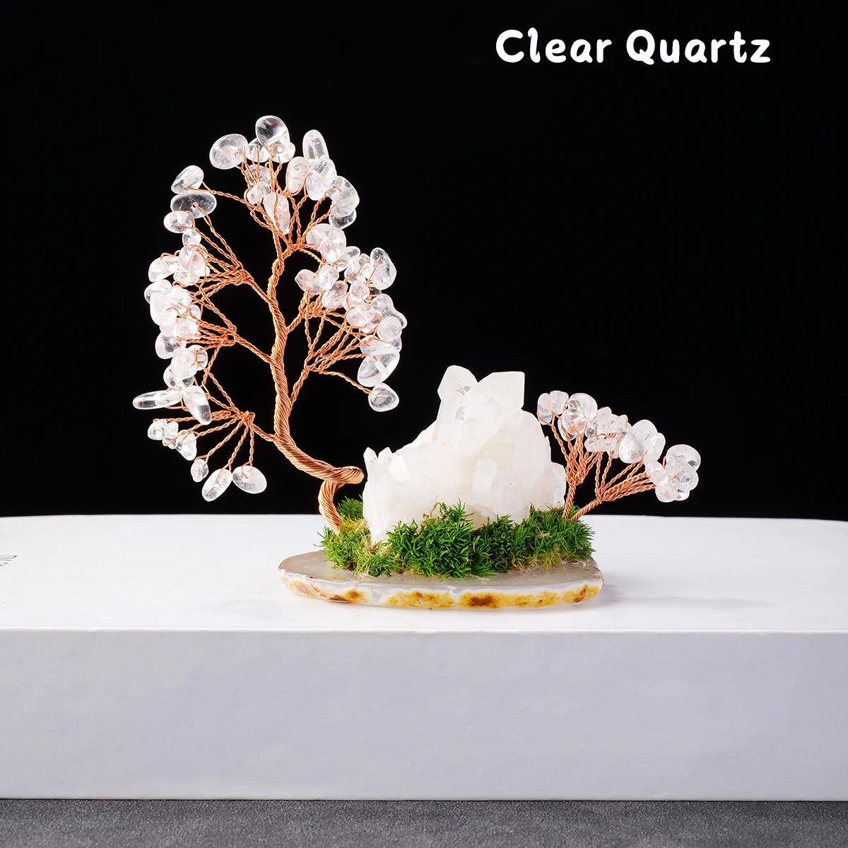 Feng Shui Natural Crystal Tree Flower