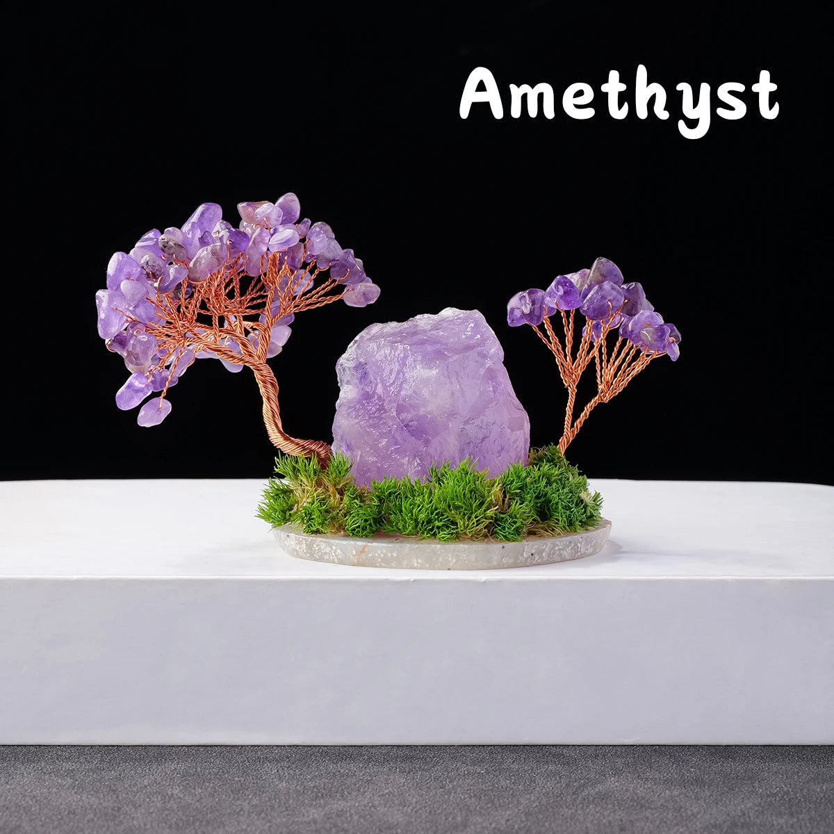 Feng Shui Natural Crystal Tree Flower